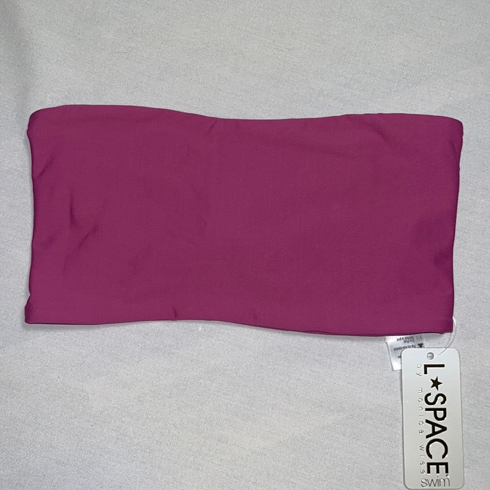 L*Space Purple Bikini Top